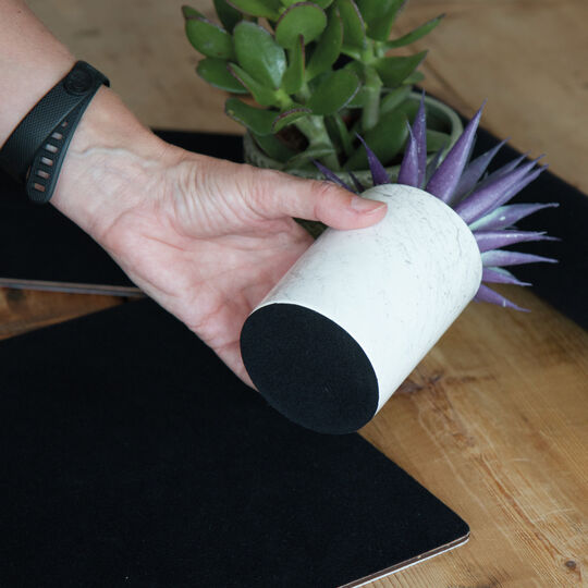 Klebefolie Velours schwarz image number null